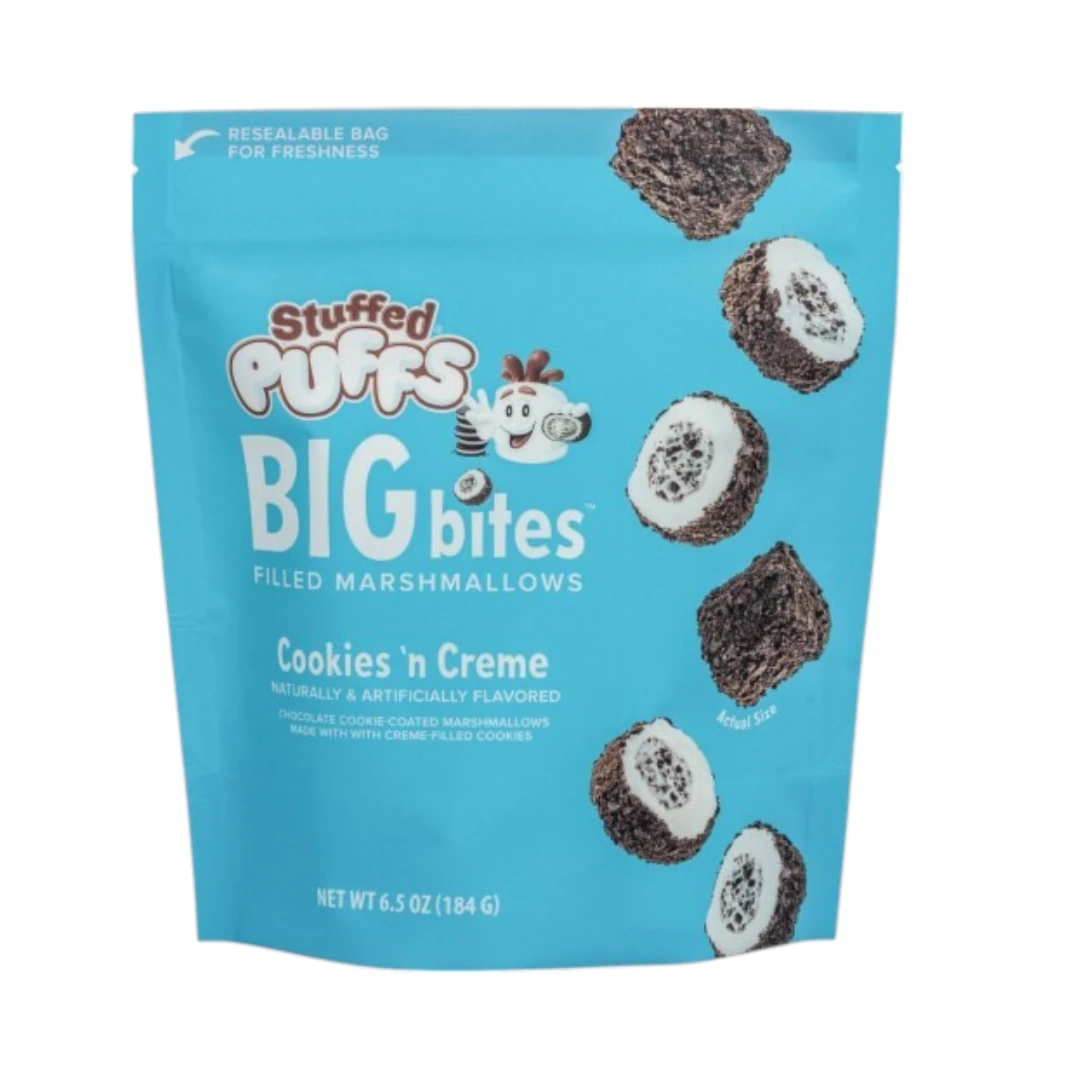 Stuffed Puffs Cookies and Creme