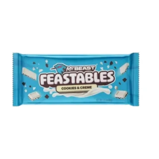Feastables MrBeast Cookies and Creme