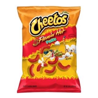 Cheetos Puffs Flamin