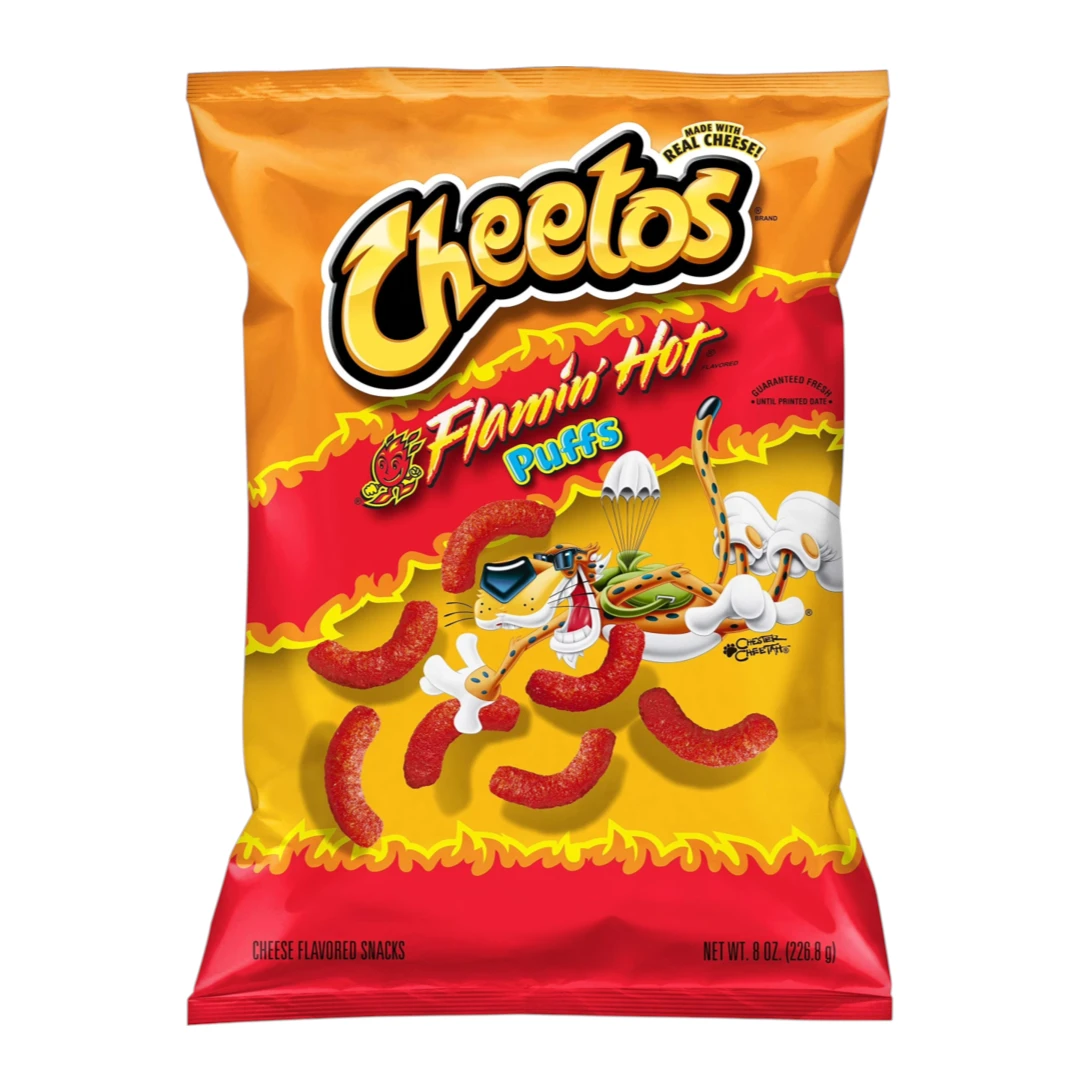 Cheetos Puffs Flamin