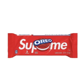 Oreo x Supreme Galleta con Crema Clasica Galleta Roja Logo Supreme 303g