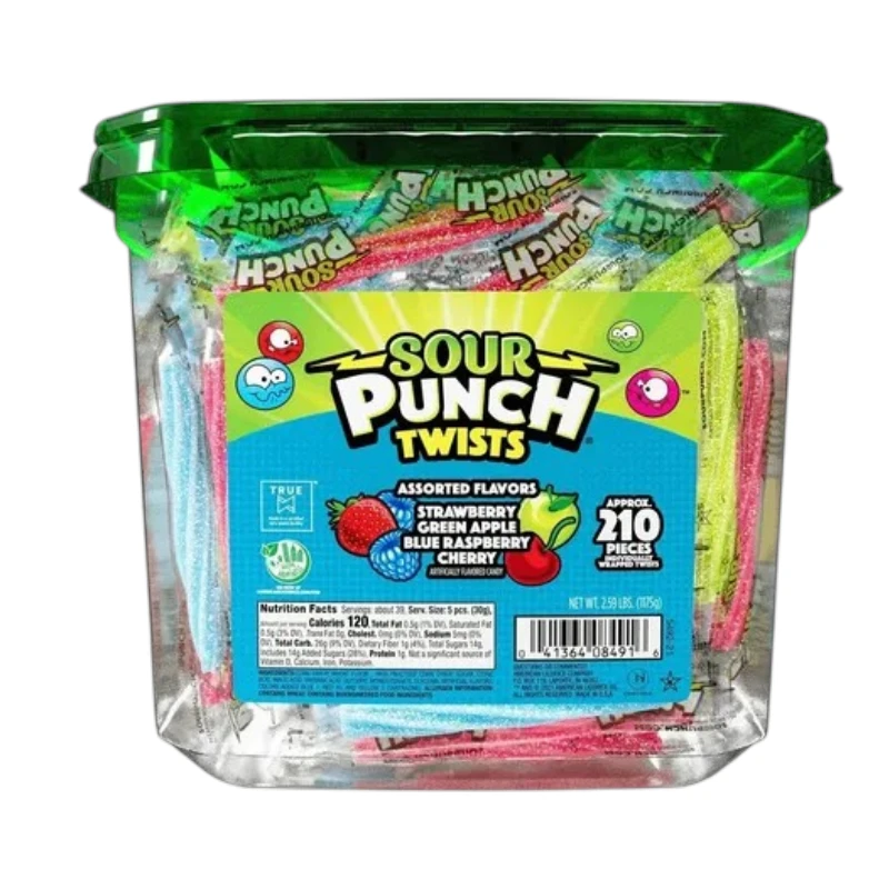 Sour Punch Straws