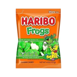 Haribo Frogs Gomitas con Forma