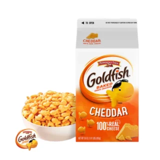 Goldfish Cheddar Galletas Pez Queso