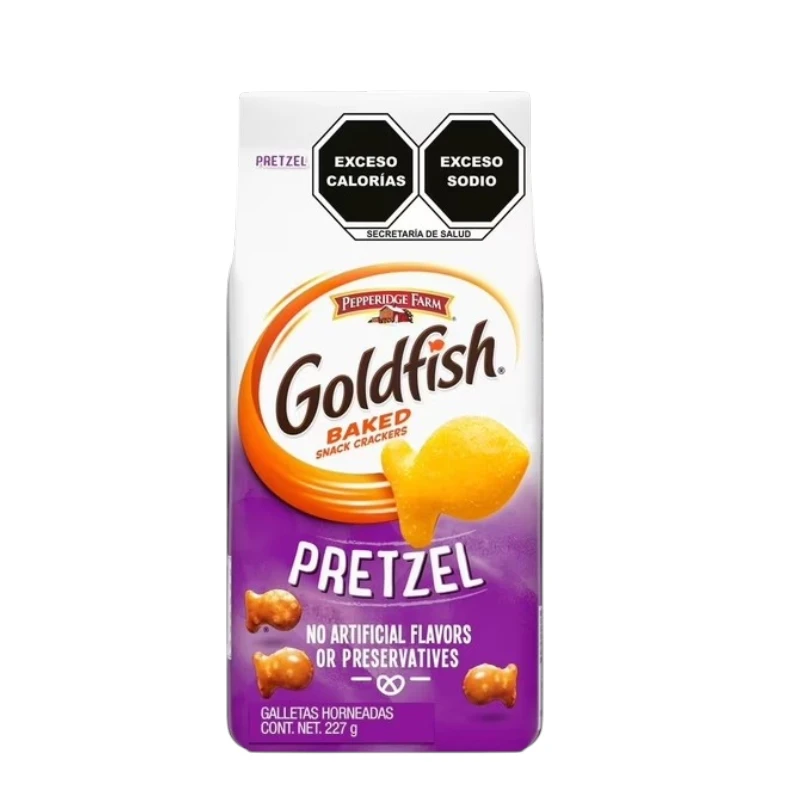 Goldfish Pretzel Galletas Pez Sabor Pretzel
