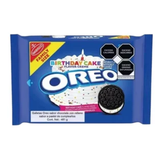 Oreo Birthday Cake Galleta